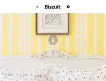 Tablet Screenshot of biscuit-home.com
